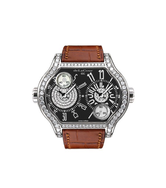 Replica DeLaCour City 2 Black WAST1901-1096 Replica Watch